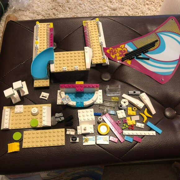 LEGO Friends 41317 Sunshine Catamaran People Dolphins Incomplete READ - Picture 11 of 11